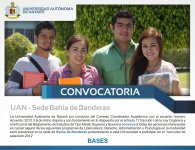 Convocatoria para el Concurso de Selección de Ingreso a nivel Superior - Sede Bahía de Banderas