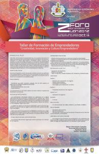 Taller de emprendores 2012