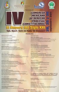 4to Congreso mexicano de Derecho Procesal Constitucional
