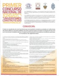 Concurso Nacional de Ensayo "Universitarios construyendo transparencia"