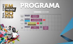 Programa día viernes