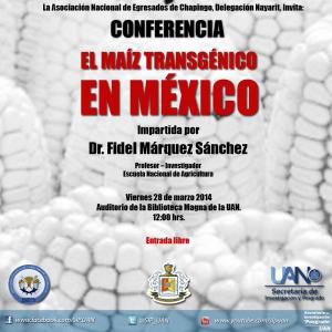 Conferencia El Maíz Transgénico en México
