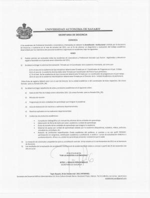Convocatoria para la Acreditación de Academias