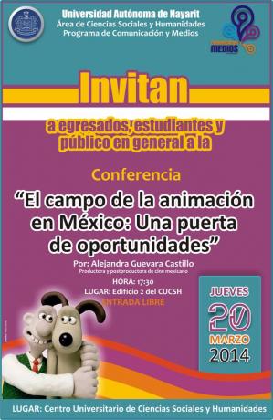 conferencia, animacion en mexico