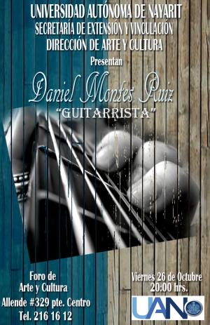 Guitarrista Daniel Montes
