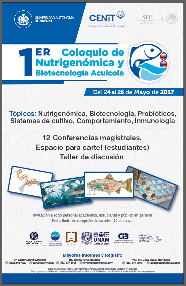 1er Coloquio de Nutrigenomica