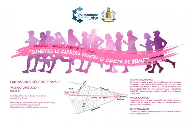 Carrera contra el cancer de mama