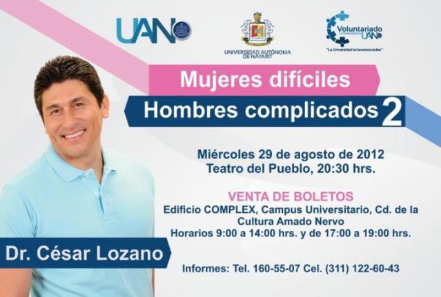 César Lozano en conferencia
