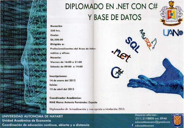 Diplomado .NET con C# y base de datos