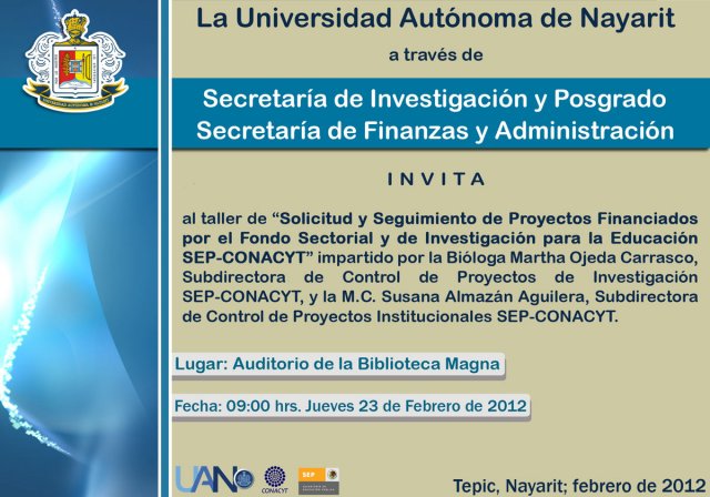 Invitación Fondo Sectorial