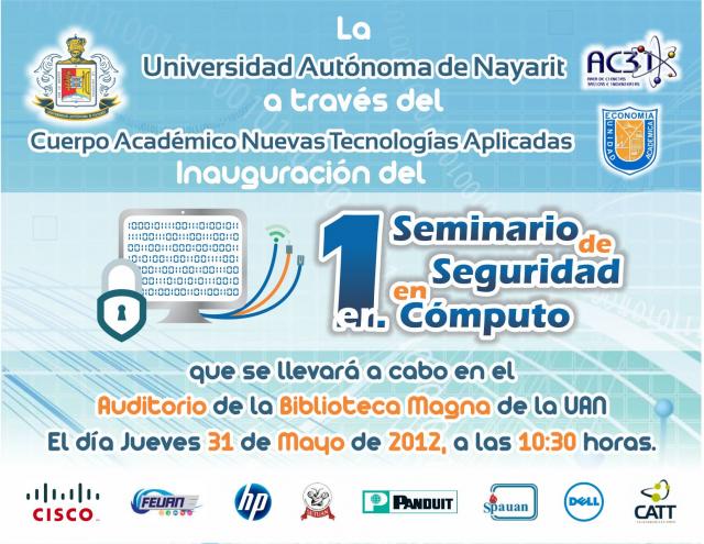 Inauguración Seminario de Seguridad en Cómputo