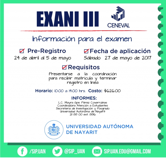 EXANI III