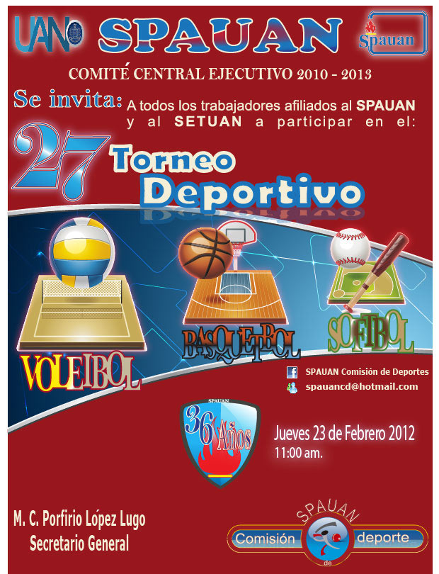 Torneo deportivo SPAUAN 2012