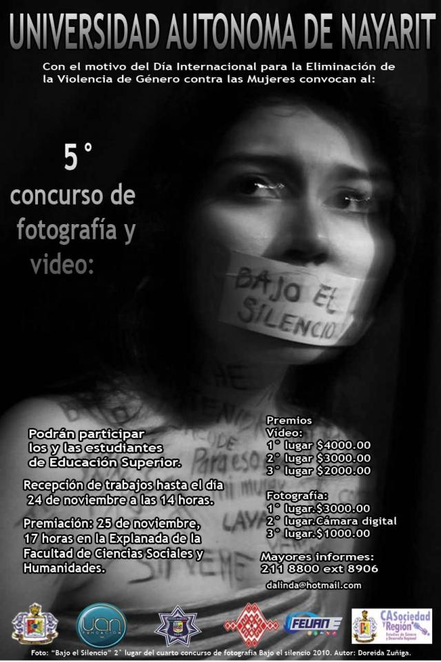 Convocatoria 5to. Concurso Bajo el silencio