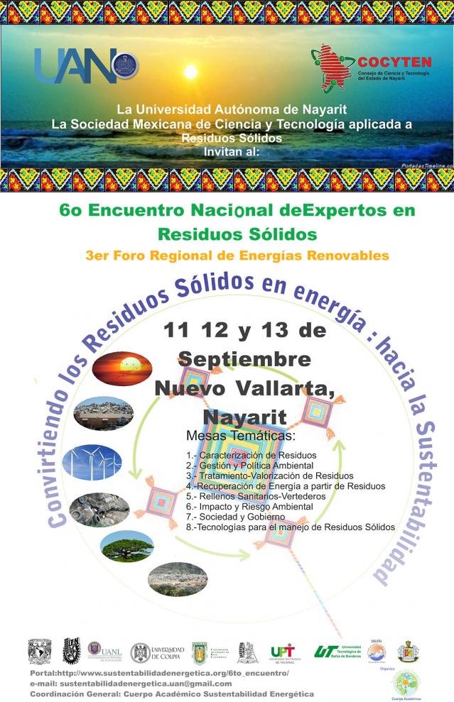 6to Encuentro nacional de expertos en residuos sólidos