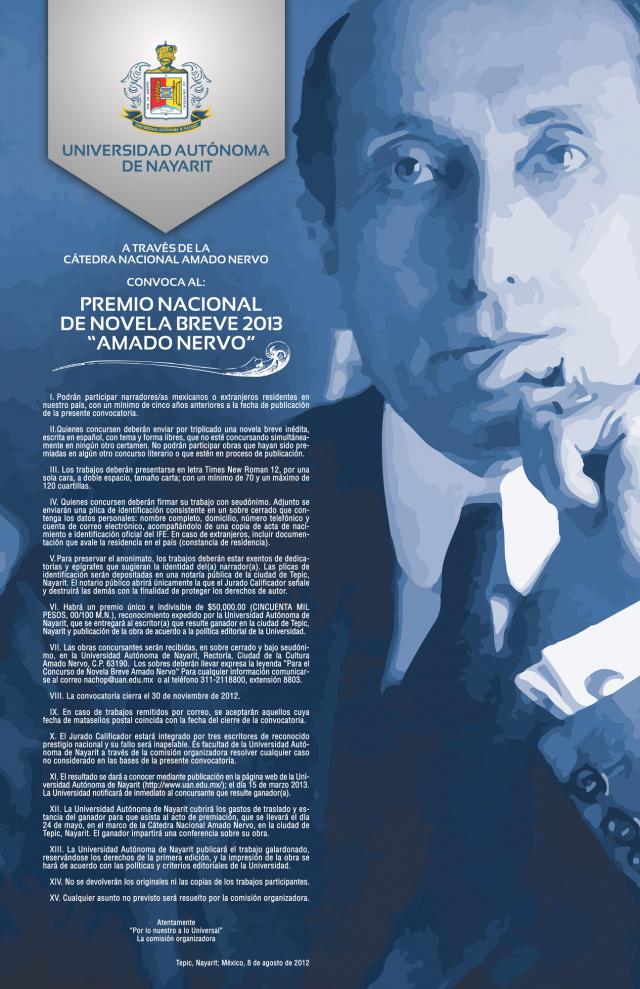 Premio Nacional de Novela Breve "Amado Nervo" 
