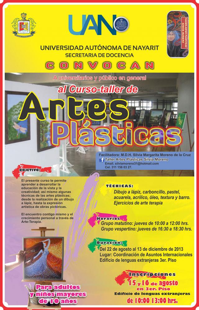 Curso talle de Artes plásticas 2013