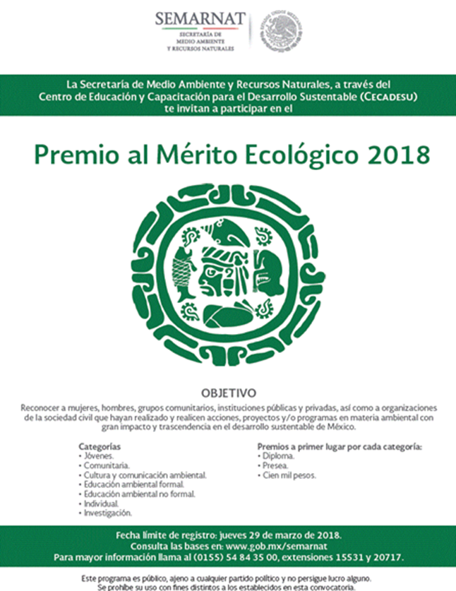 Premio Al M Rito Ecol Gico