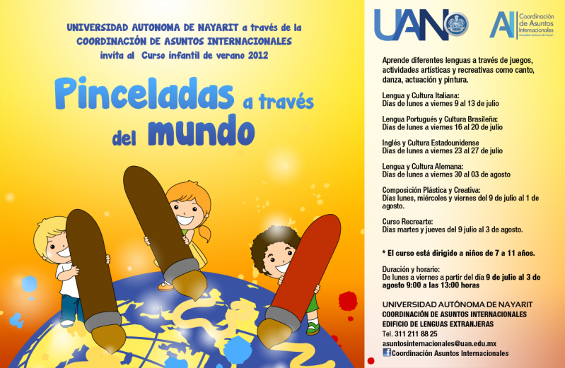 Cursos de Verano de Lenguas Internacionales "Pinceladas a través del Mundo"